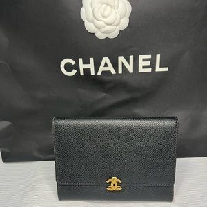 🔥CHANEL INTERLOCKING CC WALLET🔥